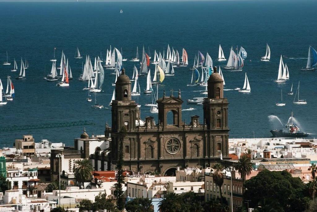 Atlantic Flat - Acogedor Piso En Vegueta, Las Palmas Bagian luar foto