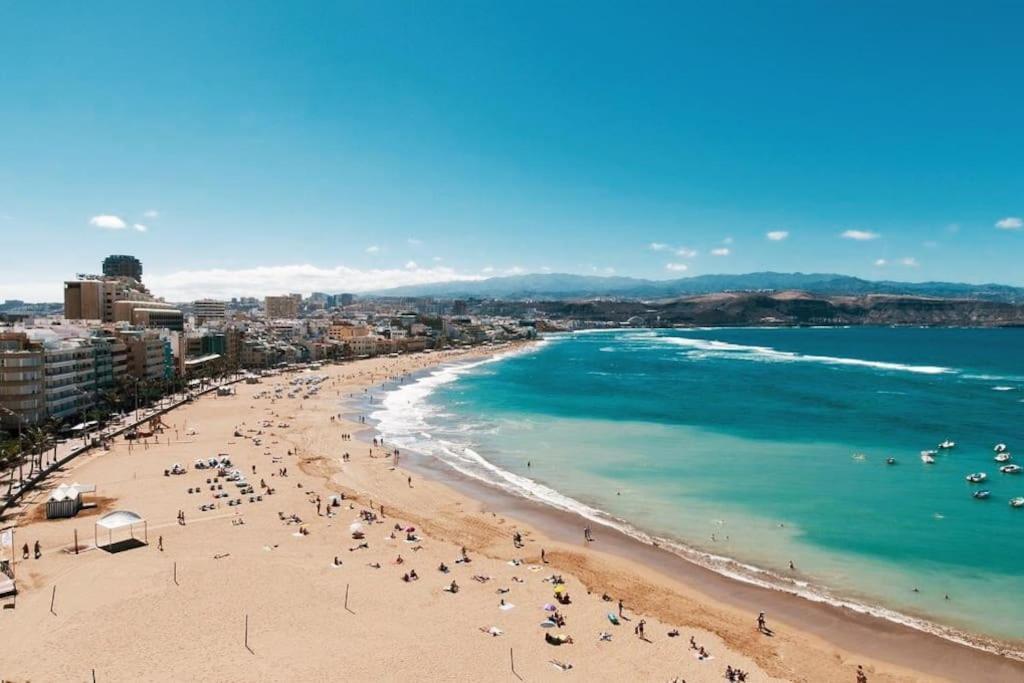 Atlantic Flat - Acogedor Piso En Vegueta, Las Palmas Bagian luar foto